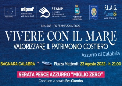 A Bagnara l’evento “Vivere con il mare, valorizzare il patrimonio costiero”