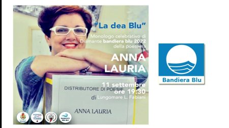 Diamante Bandiera Blu – Monologo celebrativo della poetessa Anna Lauria