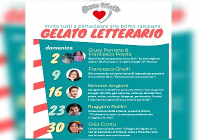 Diamante. Parte la rassegna “Gelato Letterario” ideata da Gianni Salerno