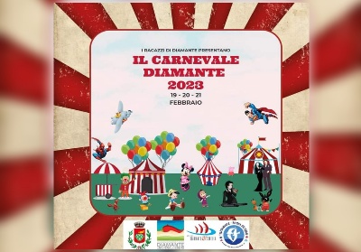 Da domenica il Carnevale di Diamante con le maschere di Viareggio e tanto divertimento