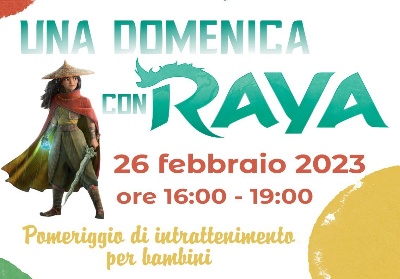 Belvedere M.mo: “Una domenica con Raya”. Un pomeriggio di intrattenimento per i più piccoli