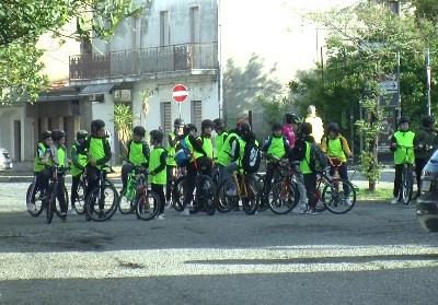 Scalea, sperimentata la mobilità sostenibile con il primo Bici Bus