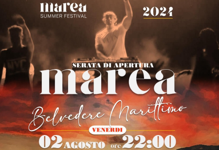 Marea Summer Festival. Prima tappa Belvedere Marittimo