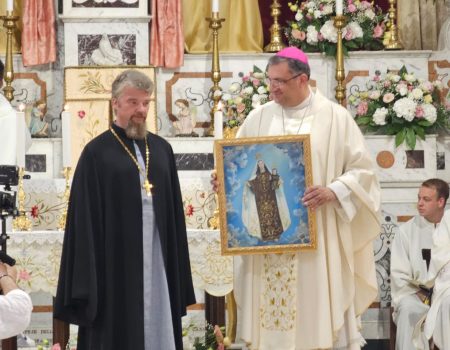 Scalea. Festa della Madonna del Carmelo. Vescovo invita Comunità Ortodossa russofona, evento storico