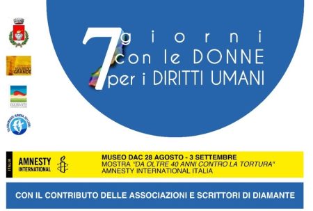 Diamante: “7 giorni con le Donne per i Diritti Umani” dal 28 agosto al 3 settembre