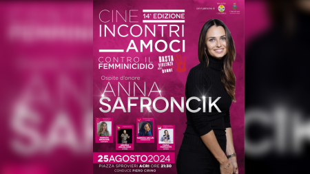 Acri: XIV edizione di “CineIncontriamoci”. Ospite la nota attrice Anna Safroncik