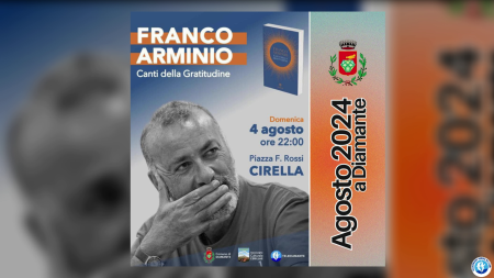 Cirella: “Canti della Gratitudine” di Franco Arminio