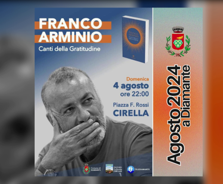 Cirella: “Canti della Gratitudine” di Franco Arminio