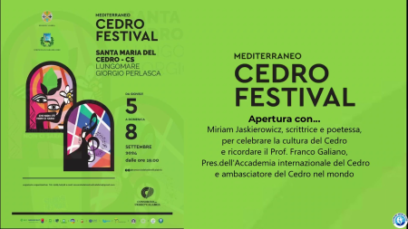 Apertura Mediterraneo Cedro Festival 2024