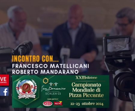 Presentazione 23° Campionato Mondiale di Pizza Piccante