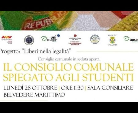 Belvedere M.mo: Il Consiglio Comunale spiegato agli studenti