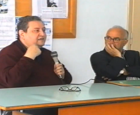 Vincenzo Mollica incontra gli studenti di Belvedere M.mo (2004)