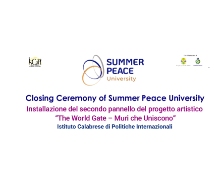 Speciale: Cerimonia di Chiusura della Summer Peace University