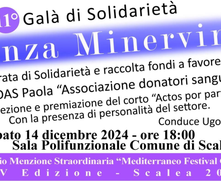 Scalea: XXI Galà di Solidarietà “Enza Minervino”