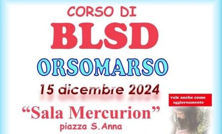 Orsomarso: Al via il corso BLSD a cura Associazione Orsolab