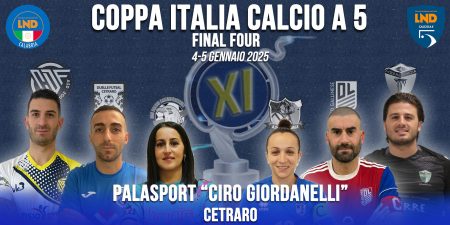 A Cetraro le Final Four di Coppa Italia Calcio a 5  2024/2025