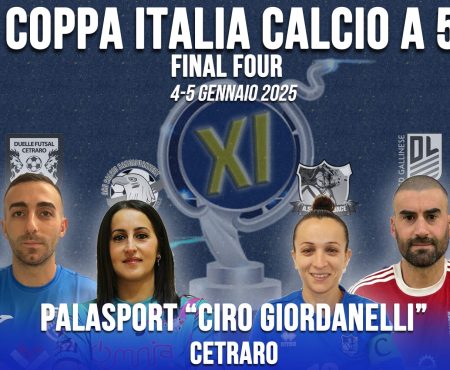 A Cetraro le Final Four di Coppa Italia Calcio a 5  2024/2025